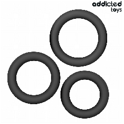 ADDICTED TOYS - SET SILIKONRINGE MODELL 1 – Produktansicht 5