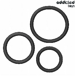 ADDICTED TOYS - SET SILIKONRINGE MODELL 2 – Produktansicht 5