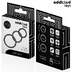 ADDICTED TOYS - SET SILIKONRINGE MODELL 2 – Produktansicht 6