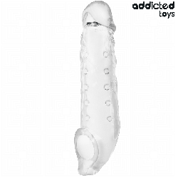 ADDICTED TOYS - TRANSPARENTE PENISVERLÄNGERUNG GRÖSSE S 23 CM – Produktansicht 2