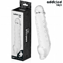 ADDICTED TOYS - TRANSPARENTE PENISHÜLSE GRÖSSE M 27 CM