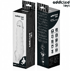 ADDICTED TOYS - TRANSPARENTE PENISHÜLSE GRÖSSE M 27 CM – Produktansicht 7