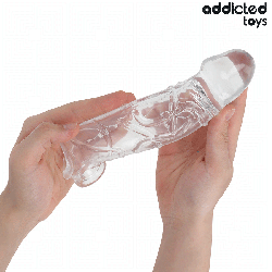 ADDICTED TOYS - TRANSPARENTE PENISVERLÄNGERUNG 27 CM – Produktansicht 3