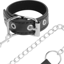 DARKNESS - PENISRING MIT RIEMEN – Produktansicht 3
