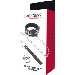 DARKNESS - PENISRING MIT RIEMEN – Produktansicht 6