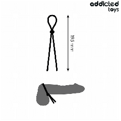 ADDICTED TOYS - SILIKONSEIL FÜR DEN EINZELSCHLEIFEN-PENIS – Produktansicht 4