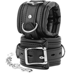 DARKNESS - GEPOLSTERTE BDSM-HANDSCHELLEN – Produktansicht 2