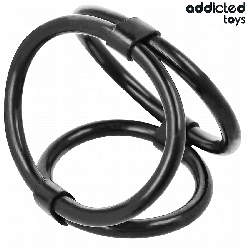 ADDICTED TOYS - DREIFACH-PENISRING – Produktansicht 6