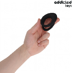 ADDICTED TOYS - DOPPELT STRUKTURIERTER PENISRING – Produktansicht 2