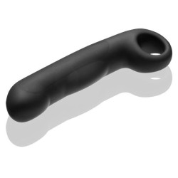 ELECTRASTIM - OVID SILIKON SCHWARZ DILDO – Produktansicht 3