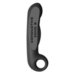 ELECTRASTIM - OVID SILIKON SCHWARZ DILDO – Produktansicht 4