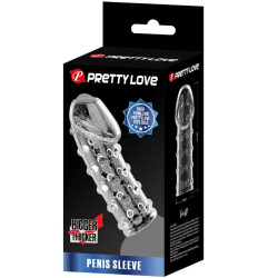 PRETTY LOVE - ENGE UND VOLUMINÖSE PENISHÜLLE TRANSPARENT – Produktansicht 8