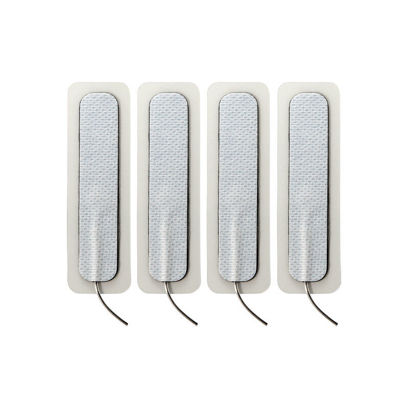 ELECTRASTIM - 4 X LANGE SELBSTKLEBENDE PADS 1.5 CM X 7.5 CM