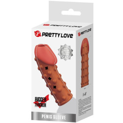 PRETTY LOVE - ENGE UND VOLUMINÖSE PENISHÜLLE NATURAL – Produktansicht 8