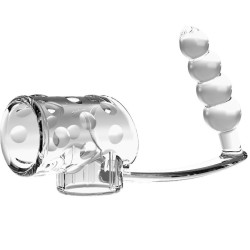 PRETTY LOVE - PENISHÜLLE MIT ANAL-PLUG TRANSPARENT – Produktansicht 2