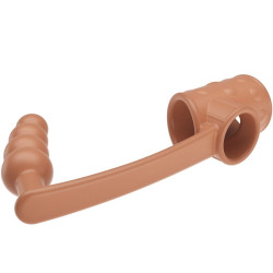 PRETTY LOVE - PENISHÜLLE MIT ANALPLUG NATUR – Produktansicht 3