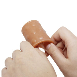 PRETTY LOVE - PENISHÜLLE MIT ANALPLUG NATUR – Produktansicht 5