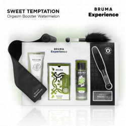 BRUMA XPERIENCE - SÜSSE WASSERMELONE TEMPTATION KIT MIT ORGASMUSVERSTÄRKER – Produktansicht 2