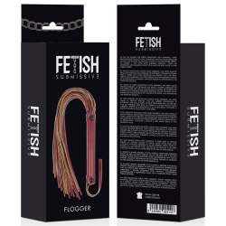 FETISH SUBMISSIVE DARK ROOM - FLOGGER VEGANES LEDER – Produktansicht 5