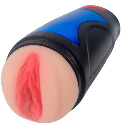 SHEQU - RENEE QUETSCHBARER VAGINA-MASTURBATOR MIT VIBRATION IM ETUI