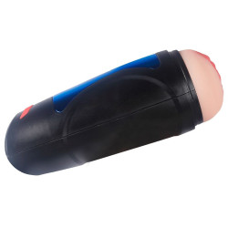 SHEQU - RENEE QUETSCHBARER VAGINA-MASTURBATOR MIT VIBRATION IM ETUI – Produktansicht 3