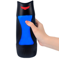 SHEQU - RENEE QUETSCHBARER VAGINA-MASTURBATOR MIT VIBRATION IM ETUI – Produktansicht 6