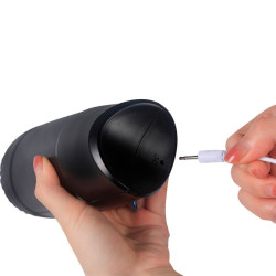 SHEQU - RENEE QUETSCHBARER VAGINA-MASTURBATOR MIT VIBRATION IM ETUI – Produktansicht 9
