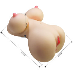 CRAZY BULL - FIONA REALISTISCHER WEIBLICHER TORSO VAGINA UND ANAL 7,1 KG – Produktansicht 8