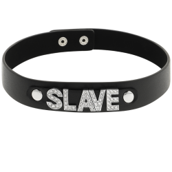 COQUETTE CHIC DESIRE - SKLAVEN-HALSBAND AUS VEGANEM LEDER – Produktansicht 3