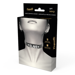 COQUETTE CHIC DESIRE - SKLAVEN-HALSBAND AUS VEGANEM LEDER – Produktansicht 5