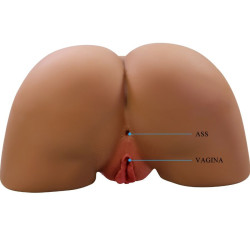 CRAZY BULL - SOPHIA REALISTISCHER WEIBLICHER PO-VIBRATOR UND SAUGER MIT TON 5,5 KG – Produktansicht 3