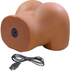 CRAZY BULL - WENDY REALISTISCHER WEIBLICHER PO-VIBRATOR UND SAUGER MIT TON 11 KG – Produktansicht 5