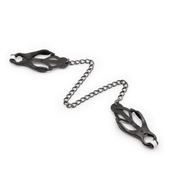 OHMAMA FETISH - JAPANISCHE NIPPELKlammern MIT SCHWARZER KETTE – Produktansicht 2