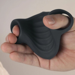 ROCKS-OFF - PALM SCHWARZER FLEXIBLER VIBRATOR-MASTURBATOR – Produktansicht 5