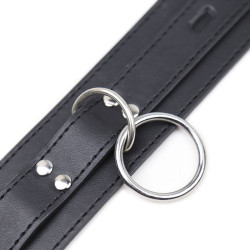 OHMAMA FETISH - SUBMISSION-HALSKETTE MIT 3 RINGEN – Produktansicht 2