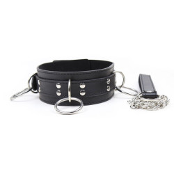 OHMAMA FETISH - SUBMISSION-HALSKETTE MIT 3 RINGEN – Produktansicht 3