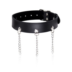 OHMAMA FETISH - FETISCH-HALSKETTE MIT RINGEN – Produktansicht 3