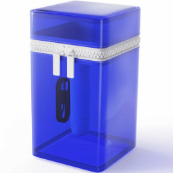 B SWISH - BCUTE CURVE INFINITE CLASSIC LIMITED EDITION BLAUER SILIKON-VIBRATOR – Produktansicht 3