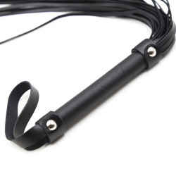 OHMAMA FETISH - SILBERNE ARMBNDER MIT PEITSCHE – Produktansicht 3
