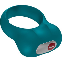 FUN FACTORY - STÄNDIG VIBRIERENDER COCKRING, FLASCHE GRÜN – Produktansicht 2