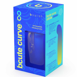 B SWISH - BCUTE CURVE INFINITE CLASSIC LIMITED EDITION BLAUER SILIKON-VIBRATOR – Produktansicht 6