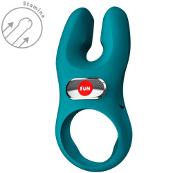FUN FACTORY - NOS PRO VIBRIERENDER COCKRING, FLASCHE, GRÜN – Produktansicht 3