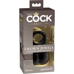 KING COCK - DIE KRONJUWELEN GEWICHTETE SCHWINGENDE KUGELN AUS SILIKON – Produktansicht 4