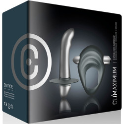 CLIMAXIMUM - ENTICE KIT COCK RING + PROSTATA VIBRATOR ANFÄNGER – Produktansicht 5