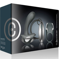CLIMAXIMUM - EXCITE KIT COCK RING + DRAHT-PROSTATAMASSAGEGERÄT – Produktansicht 4