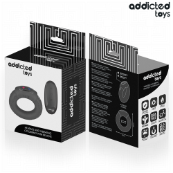 ADDICTED TOYS - VIBRIERENDER COCKRING MIT WÄRMEEFFEKT UND FERNBEDIENUNG – Produktansicht 3