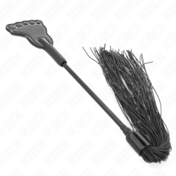 KINK - FUßFÖRMIGE PADDEL MIT QUASTENPEITSCHE 31 CM – Produktansicht 2