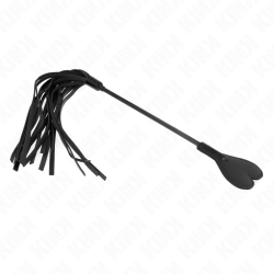 KINK - RANGE PEITSCHE MIT HERZPLATTE 35 CM – Produktansicht 3