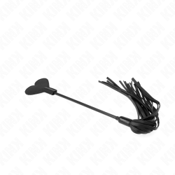 KINK - RANGE PEITSCHE MIT HERZPLATTE 35 CM – Produktansicht 5