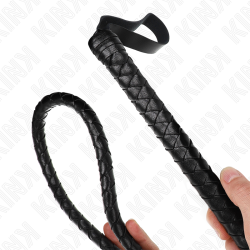 KINK - LANGE SCHWARZE SCHLANGENPEITSCHE 210 CM – Produktansicht 4